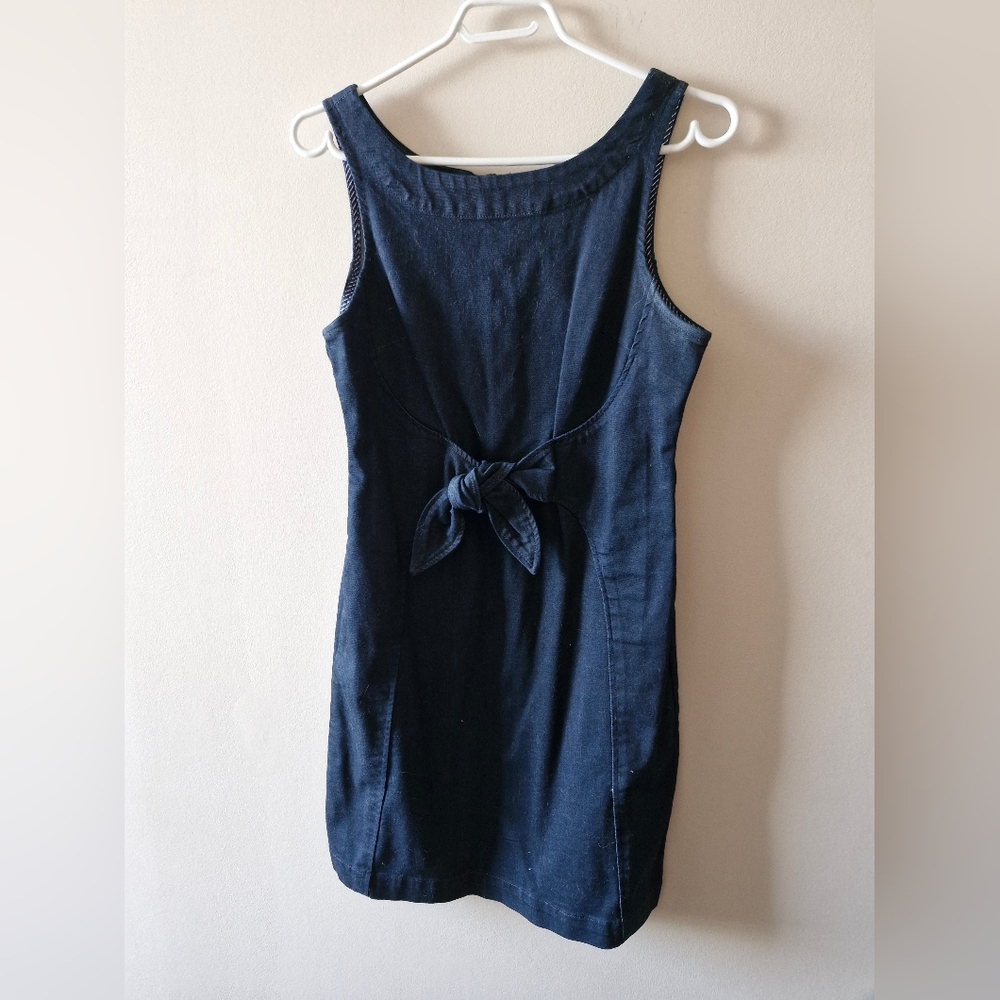 Holding Horses Denim Sleeveless Dress From ANTHROPOLOGIE